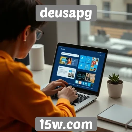 Experiência de usuário no site deusapg